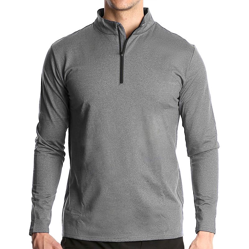Long Sleeve Sweatshirt, Color: Light gray, Size: L