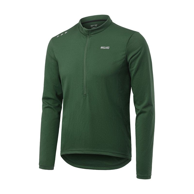 Long Sleeve Half Zipper Top