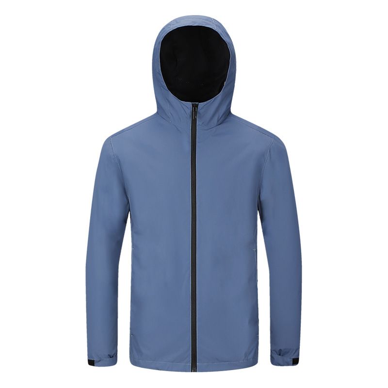Thin Jacket With Hoodie
