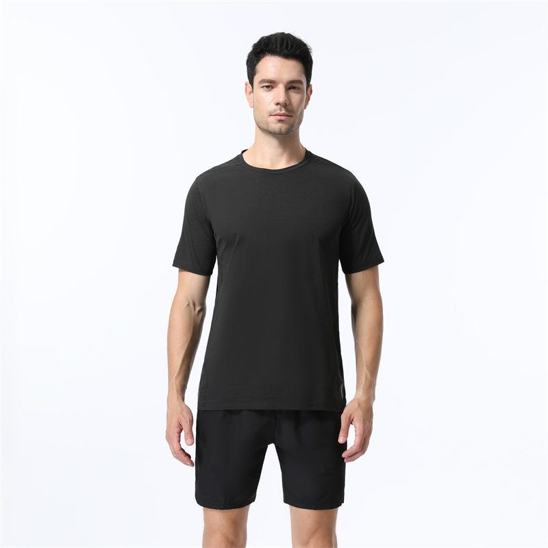 Fitness Sports T-shirt, Size: M, Color: Black