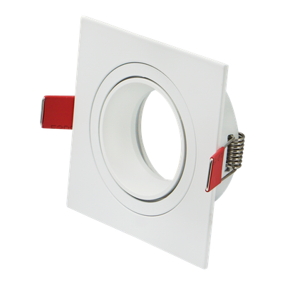 RKL Spot armatuur kantelbaar wit vierkant