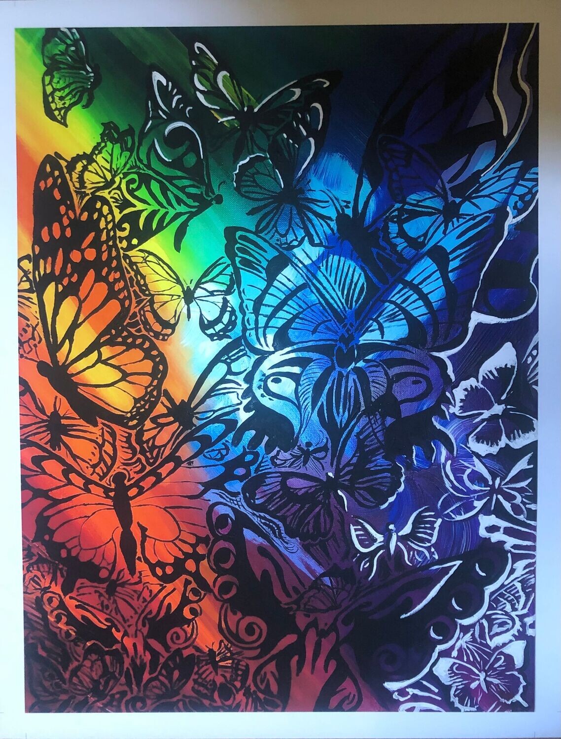 Butterflies Giclee Archival Quality Print
