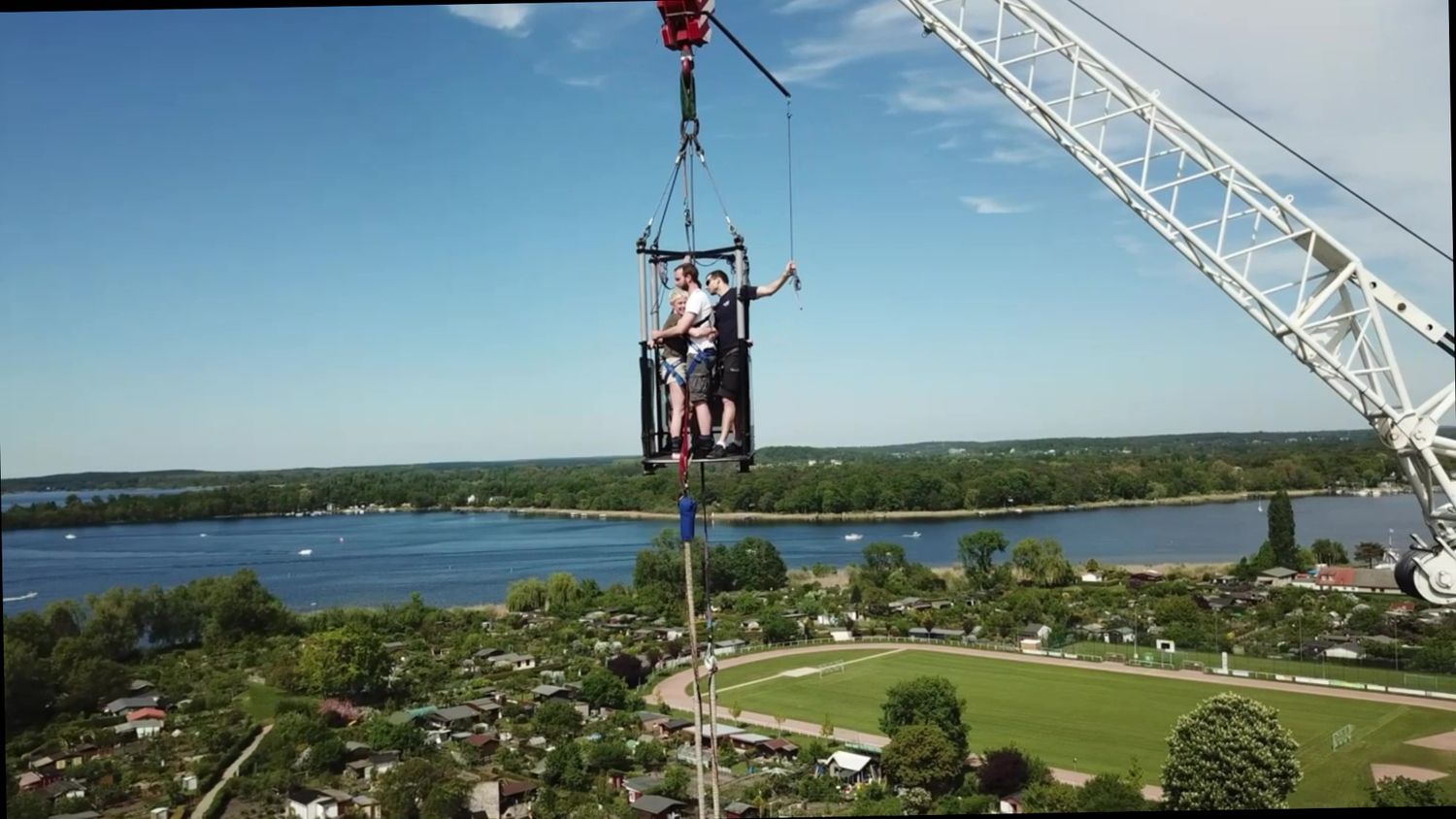 Bungee-Ticket zu zweit in Werder über Wasser  01.+02.05.2026