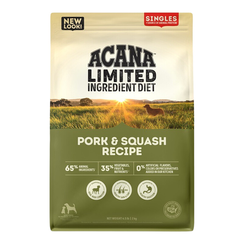 4.5# ACANA GF PORK &amp; SQUASH