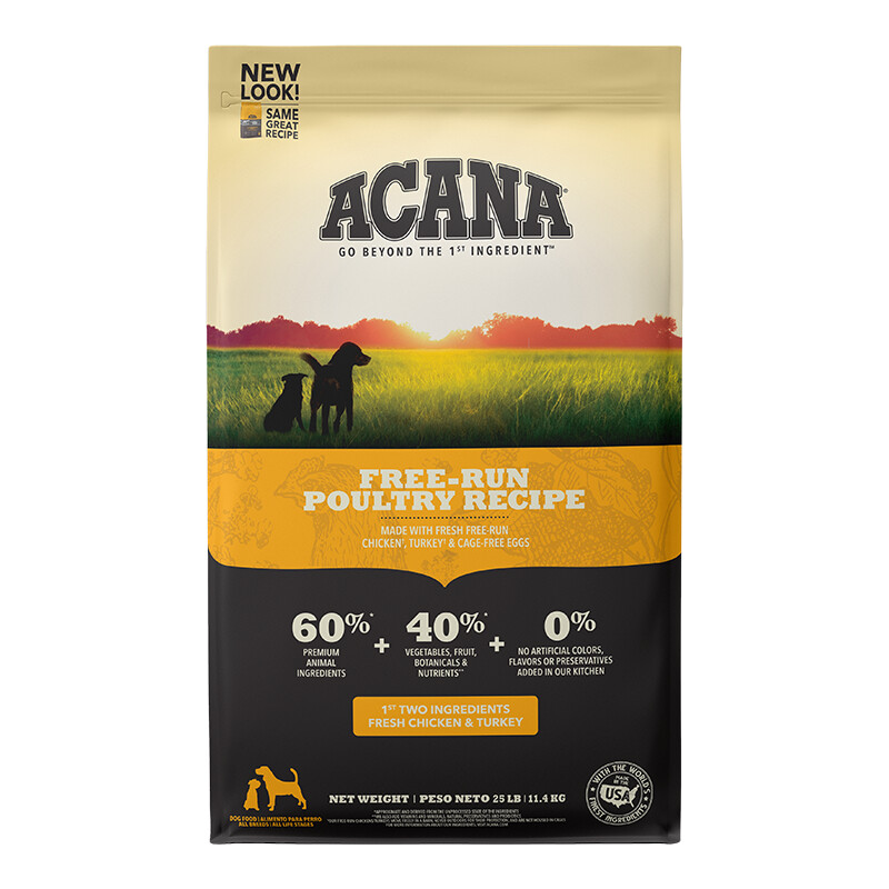 25# ACANA FREE RUN POULTRY