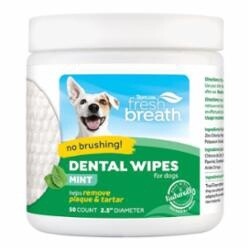 TROPICLEAN 50CT DENTAL WIPES