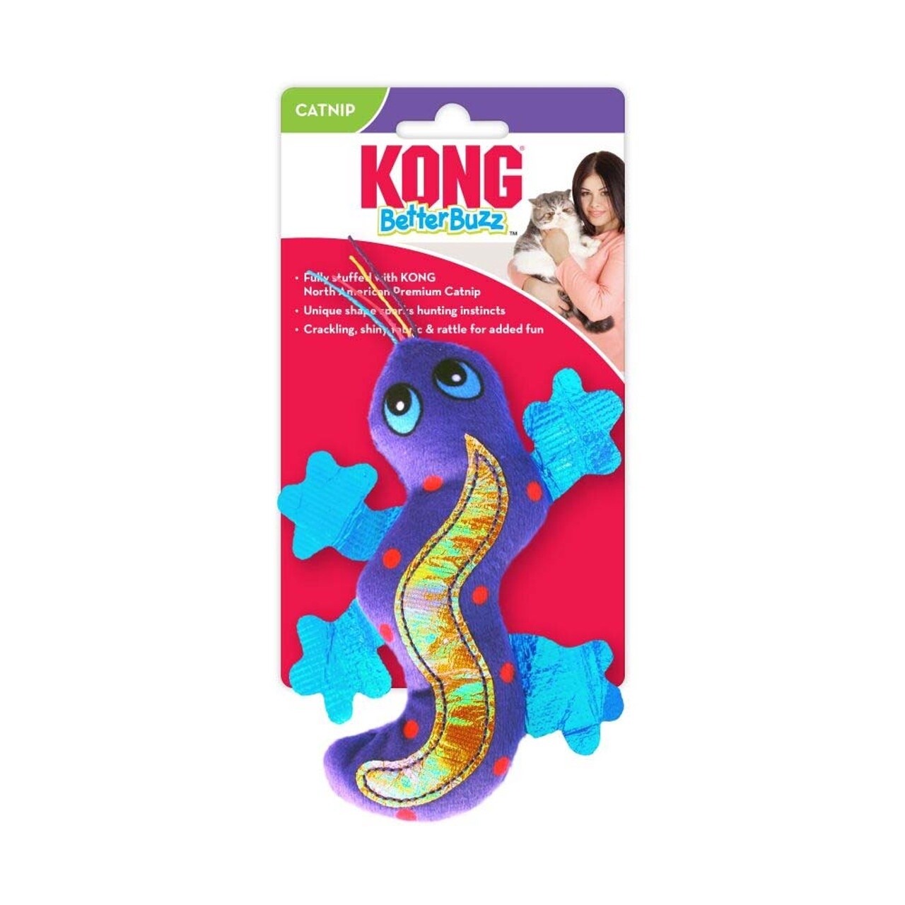 KONG CAT BETTER BUZ GECKO