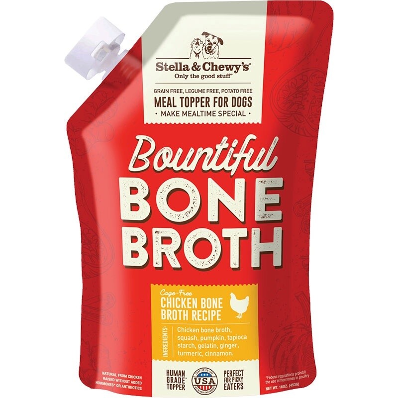 16OZ S&amp;C DOG CHICKEN BROTH CS/6