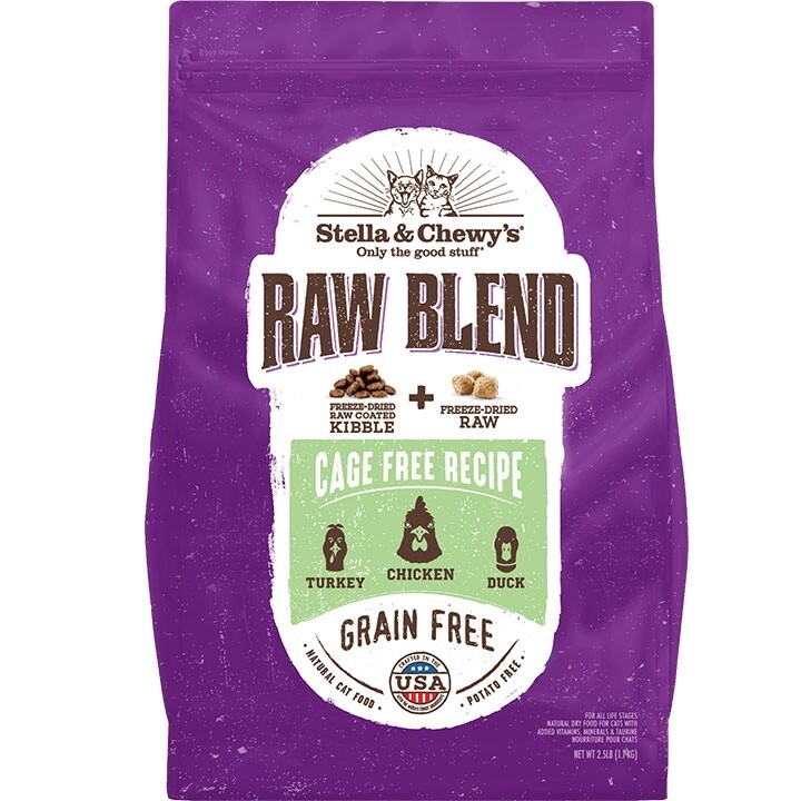 2.5# S&amp;C RAWBLEND POULTRY CAT