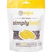 SOJOS SIMPLY BEEF TREATS 4OZ