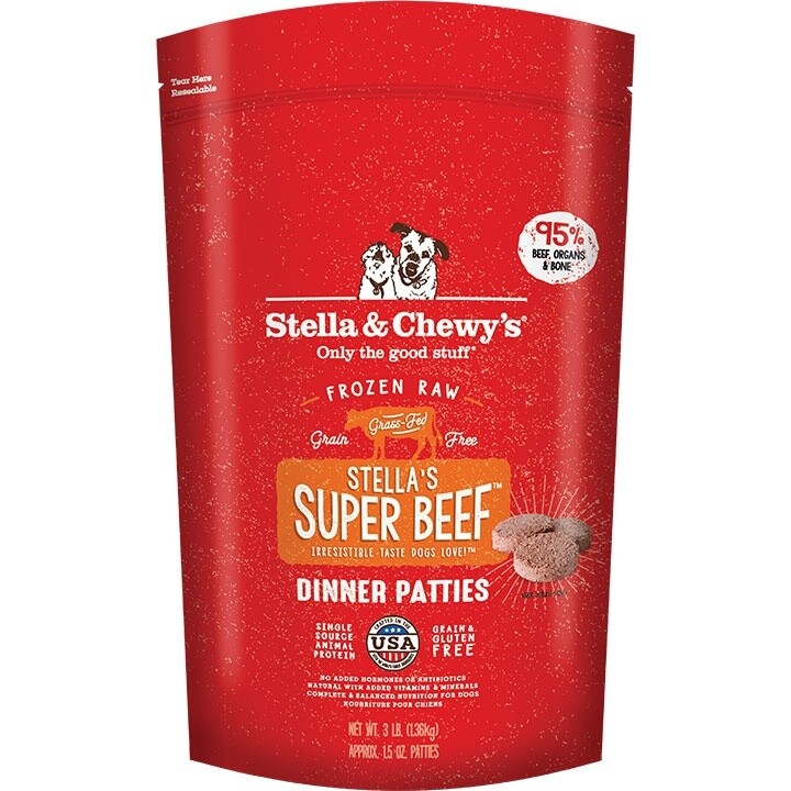 3# STELLAS BEEF DINNER PATTIES