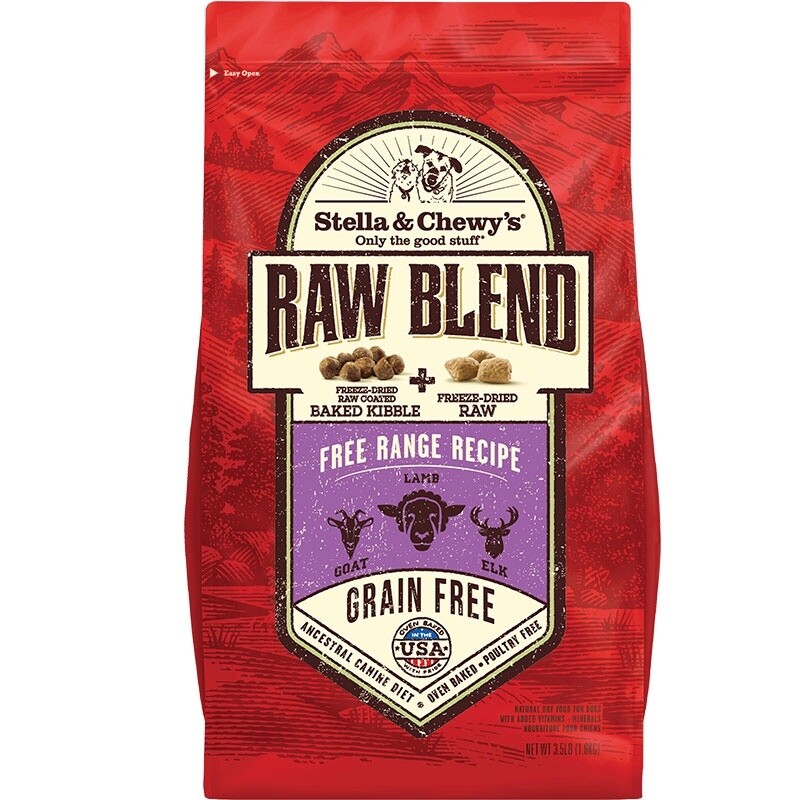 3.5# S&amp;C RAW BLEND GF LAMB