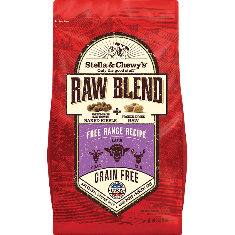 3.5# S&amp;C RAW BLEND GF RED MEAT