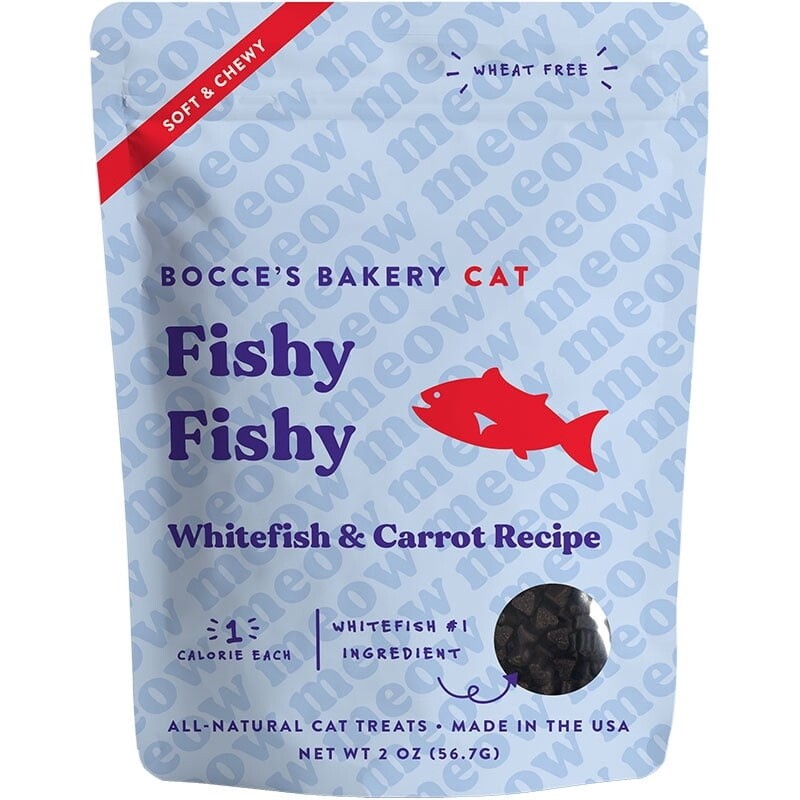 2OZ BOCCE&#39;S CAT FISHY TREATS