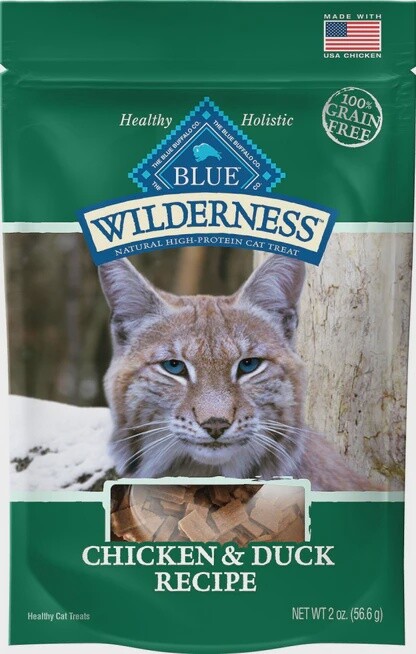 BLUE 2OZ CAT C&amp;D WILD TREATS