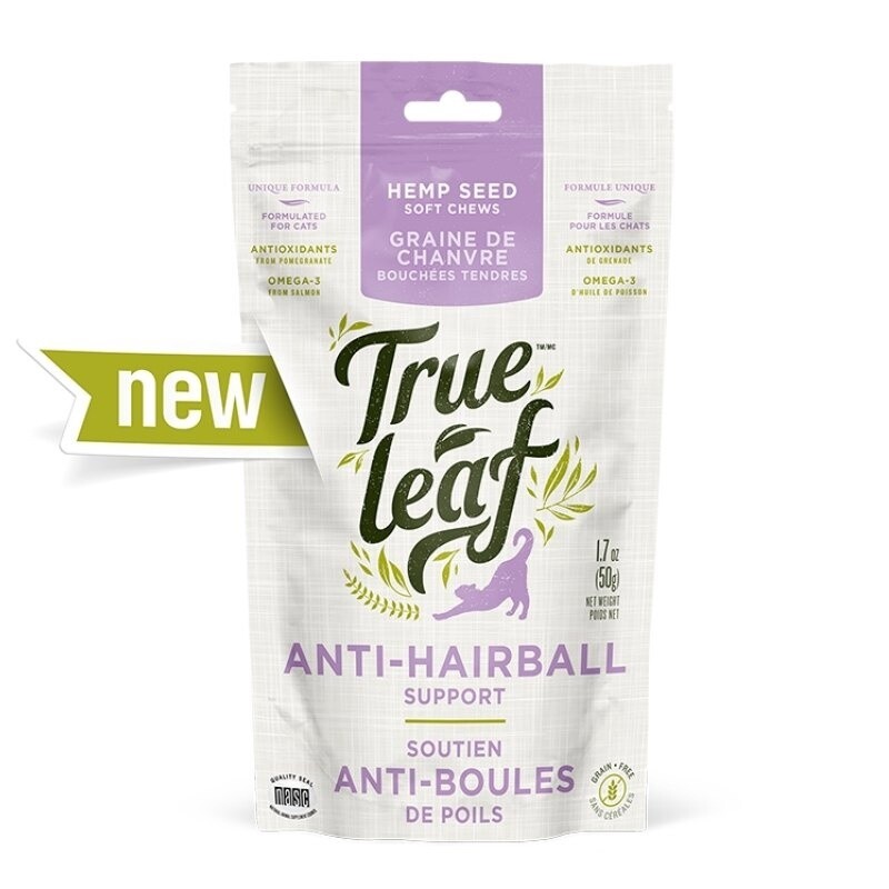 TRUE LEAF ANTI-HAIRBALL TREATS 1.7OZ