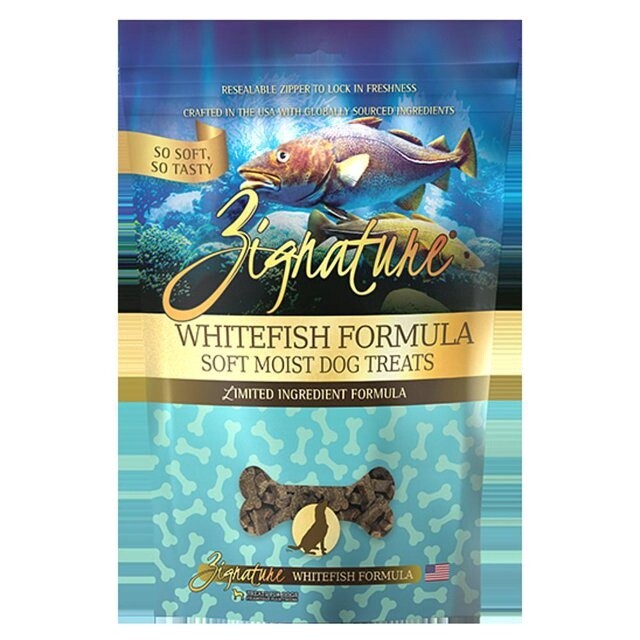 ZIG WHITEFISH MOIST TREATS 4OZ
