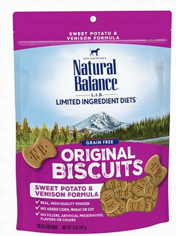 14OZ NB VENISON SW POTATO DOG TREATS