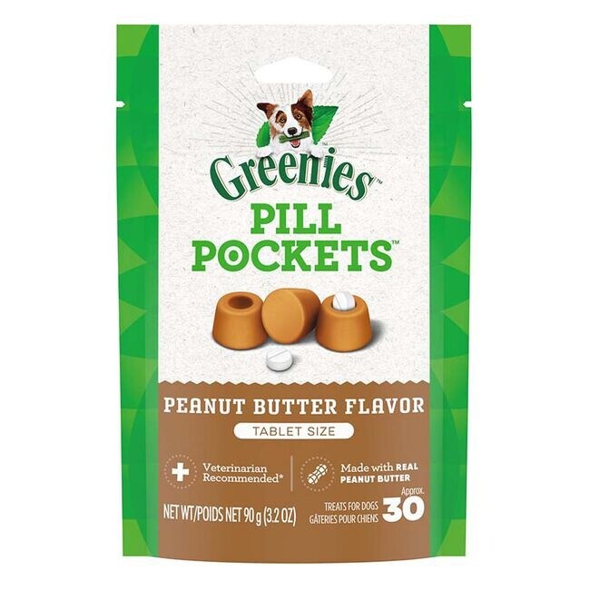 3.2OZ PILL POCKET PB TABLET