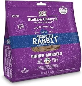 3.5OZ S&amp;C FD RABBIT MORSLS CAT