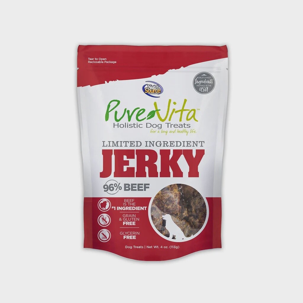 4OZ PUREVITA JERKY STRIP TREAT