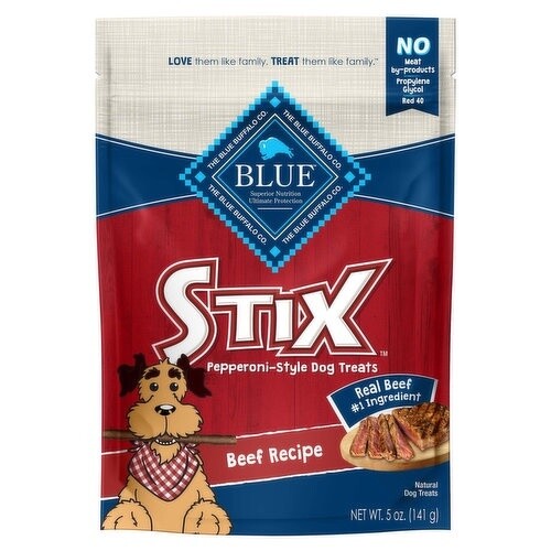 5OZ BLUE STIX DOG BEEF
