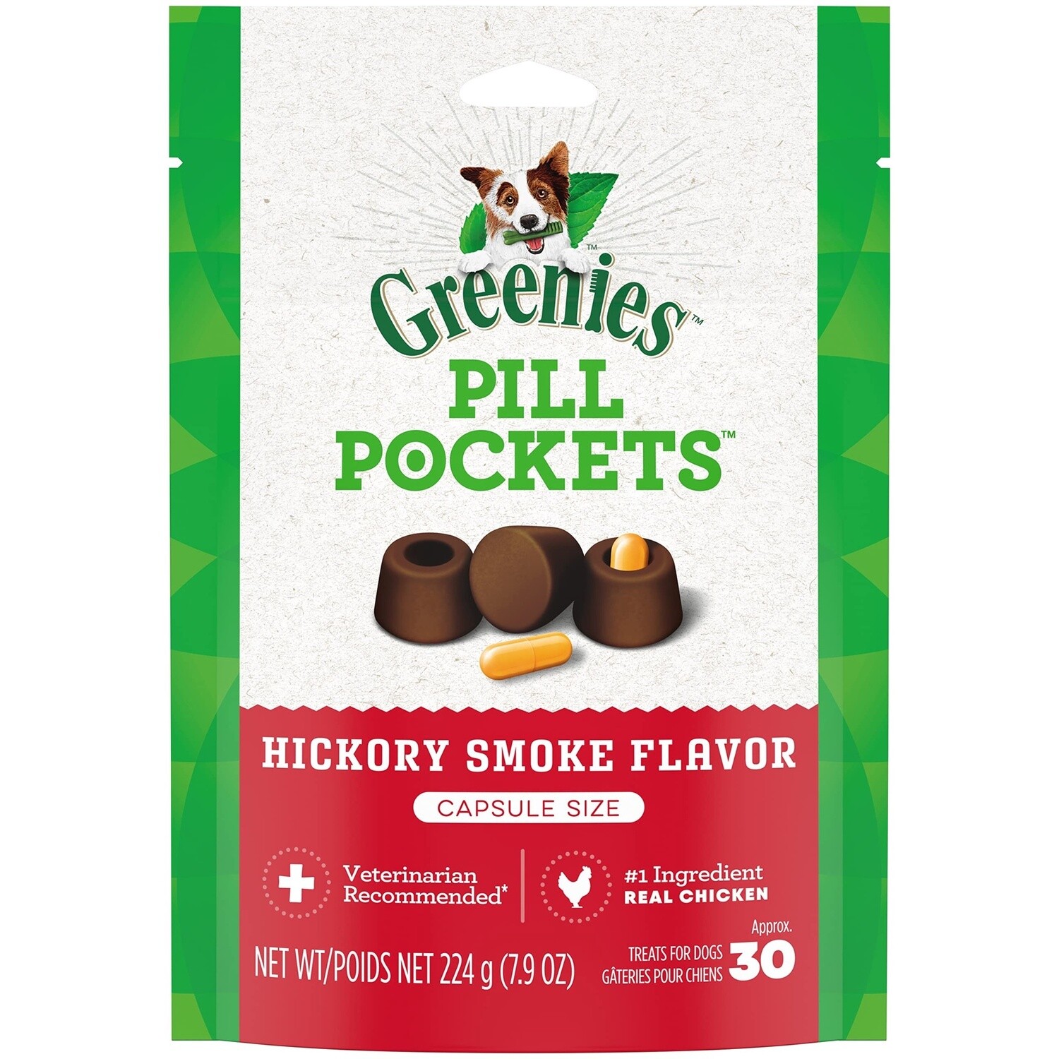 7.9OZ PILL POCKET HICKORY