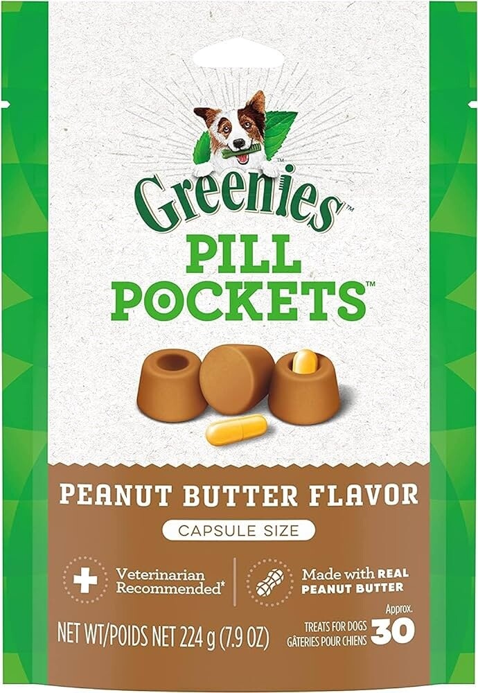 7.9OZ PILL POCKET PB