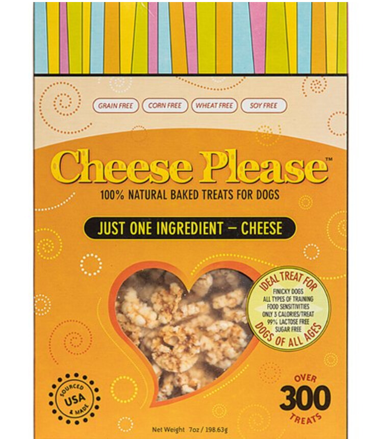 7OZ CHEESE PLEASE DOG TREAT