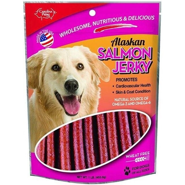 ALASKAN SALMON JERKY 1LB