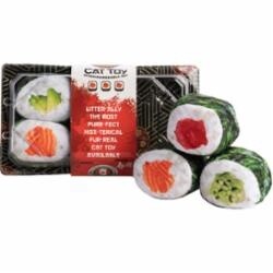 CAT TOY SUSHI W/ CATNIP 6PK