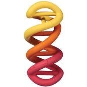 DOGGY DNA RUBBER TOY LG