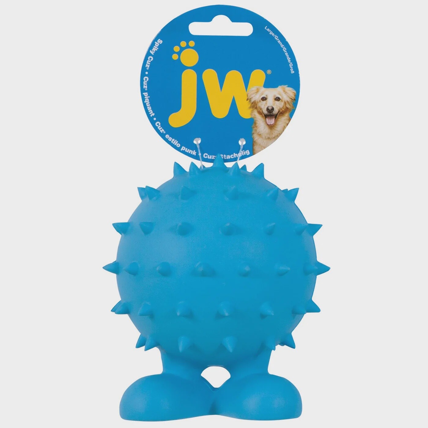 JW SPIKY CUZ MD DOG TOY