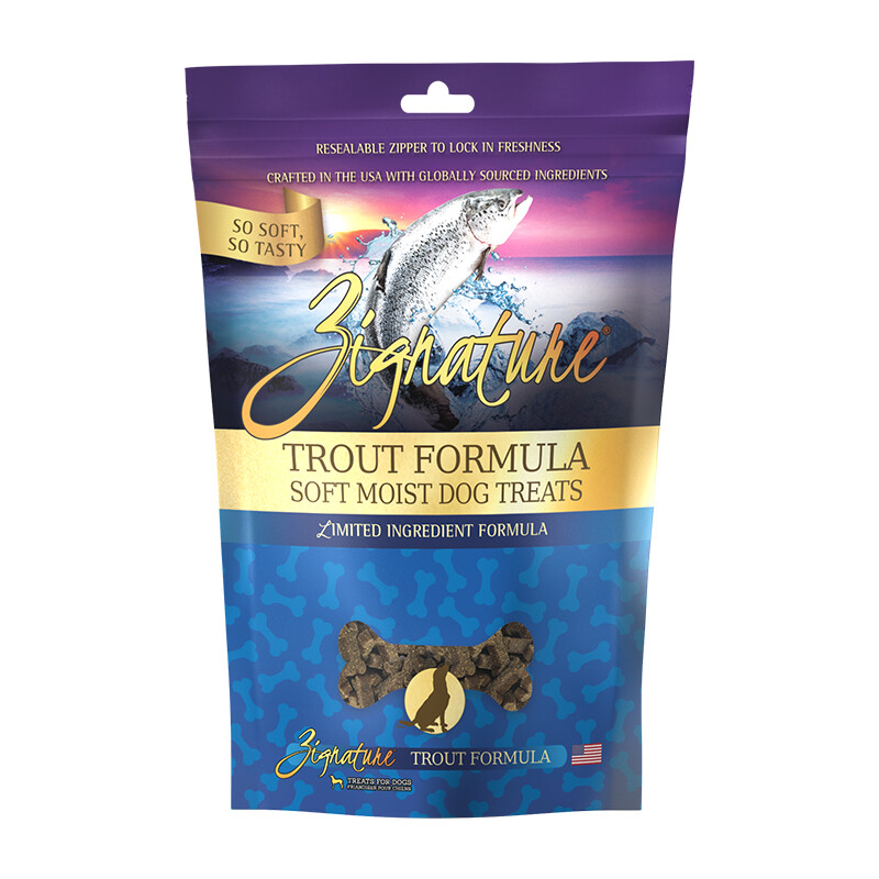 ZIGNATURE TROUT/SALMON 4OZ TREATS