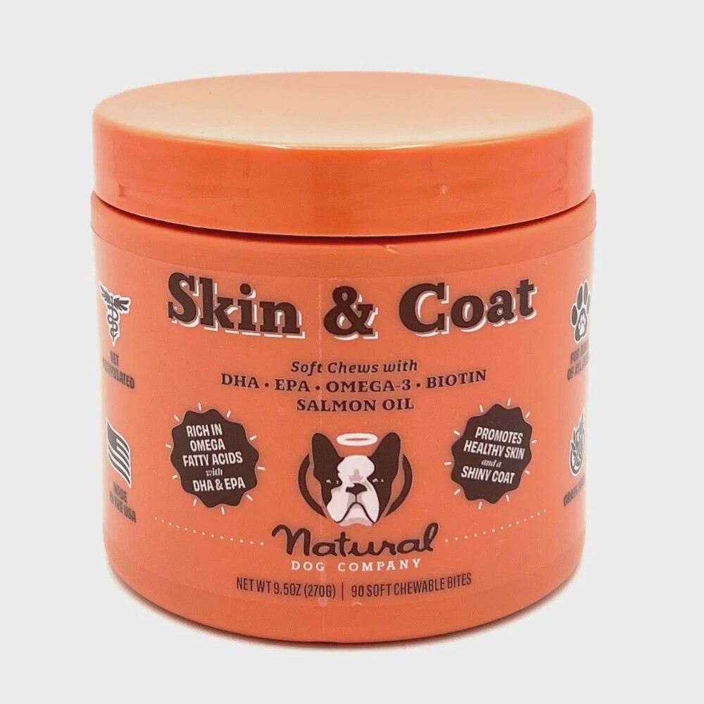 SKIN &amp; COAT CHEWS 90CT