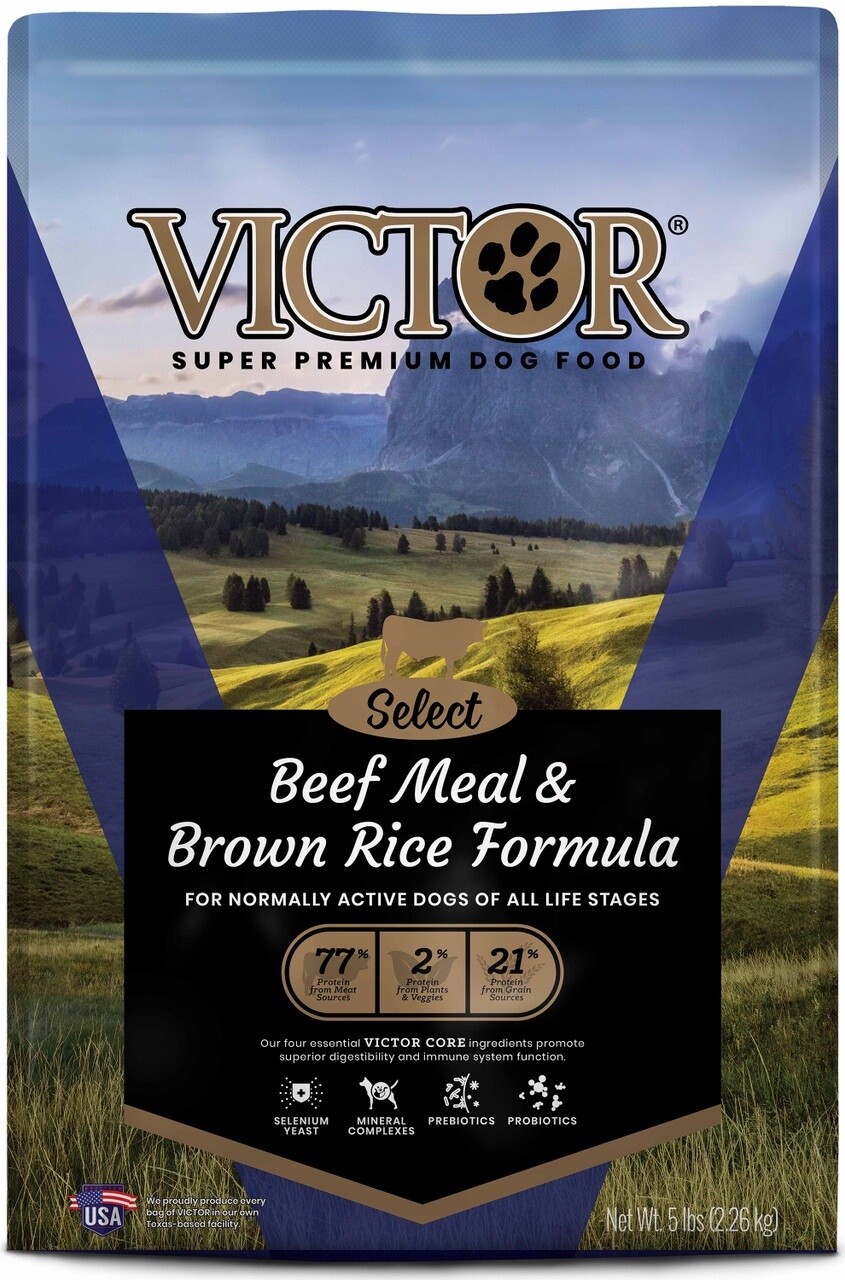 5# VICTOR BEEF MEAL &amp;BRN RICE