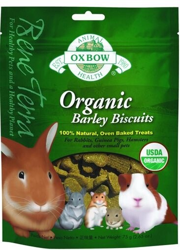 2.65OZ OXBOW ORGANIC BARLEY BISCUITS