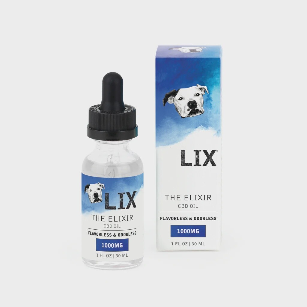 LIX THE ELIXIR - 1000MG DOG CS/4