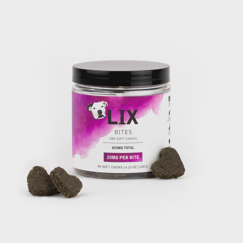 LIX BITES - 800MG/20MG DOG CS/4