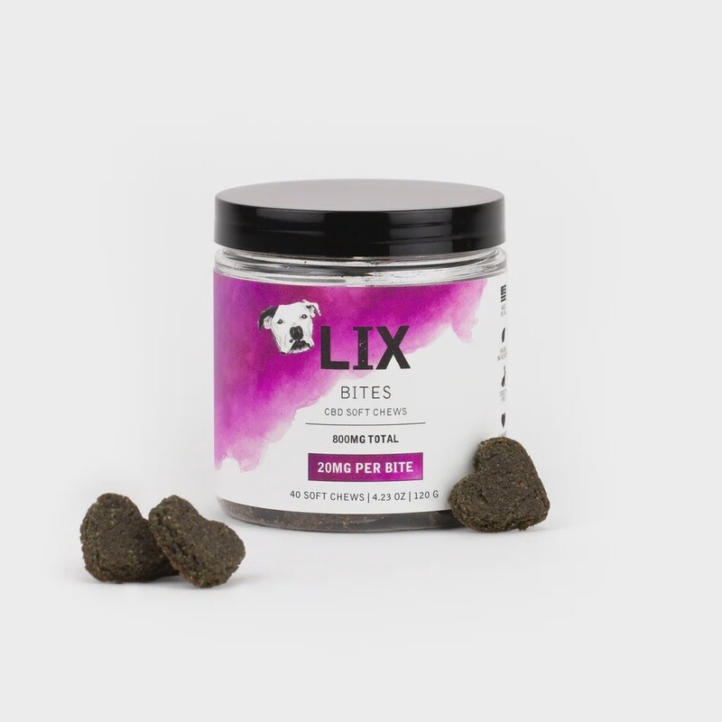 LIX BITES - 800MG/20MG DOG CS/4