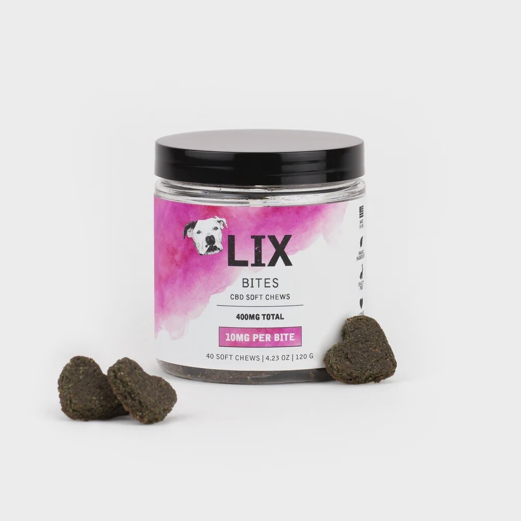 LIX BITES 400MG/10MG DOG CS/4