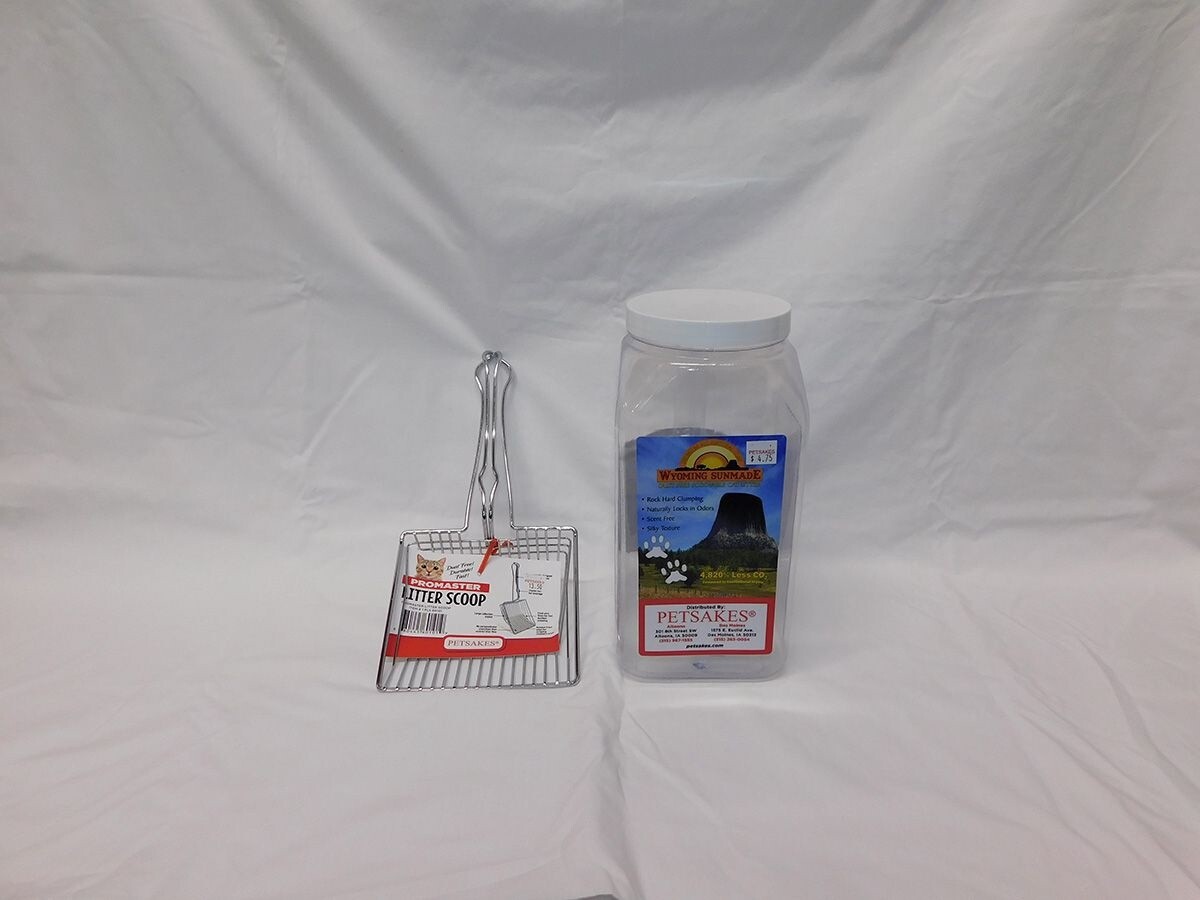 CAT LITTER JAR