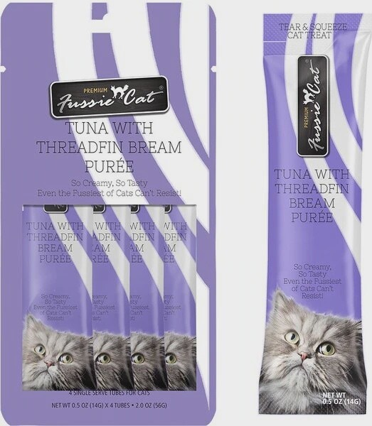 FC TUNA TREADFIN PUREE 2OZ 4PK