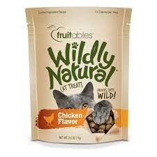 FRUITABLES WILDLY NATURAL CAT TREATS CHICKEN