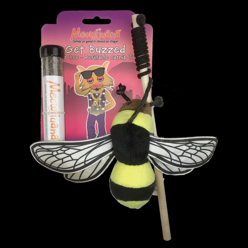 MEOWIJUANA GET BUZZED BEE