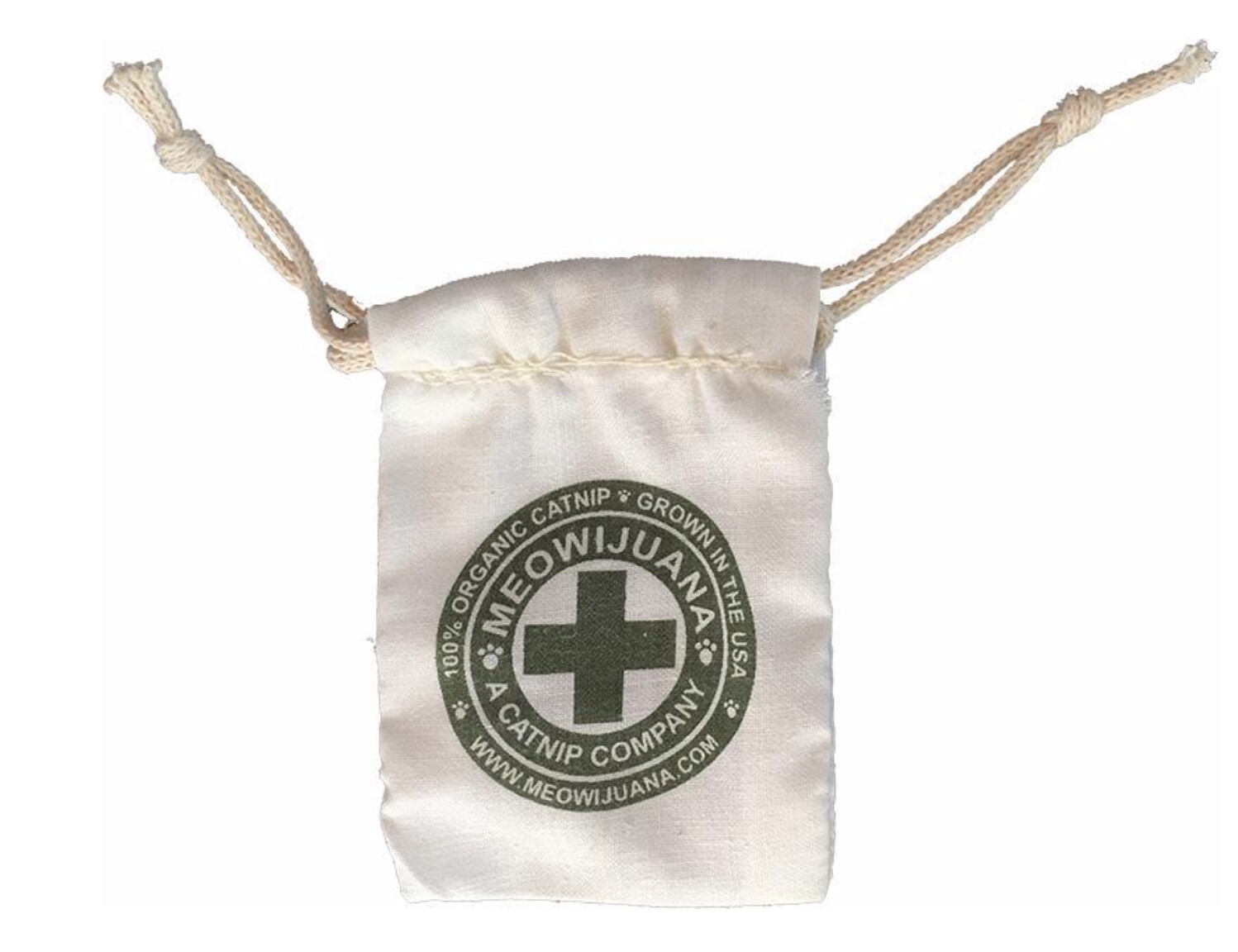 MEOWIJUANA MUSLIN BAG