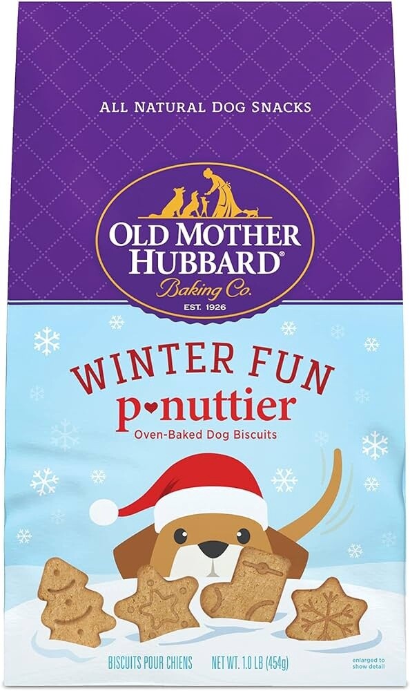 OLD MOTHER HUBBARD WINTER PEANUT BUTTER 16OZ