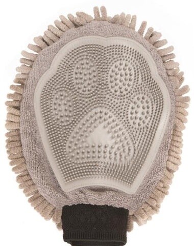 DGS GROOMING MITT GREY