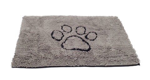 DIRTY DOG DOORMAT LG GREY