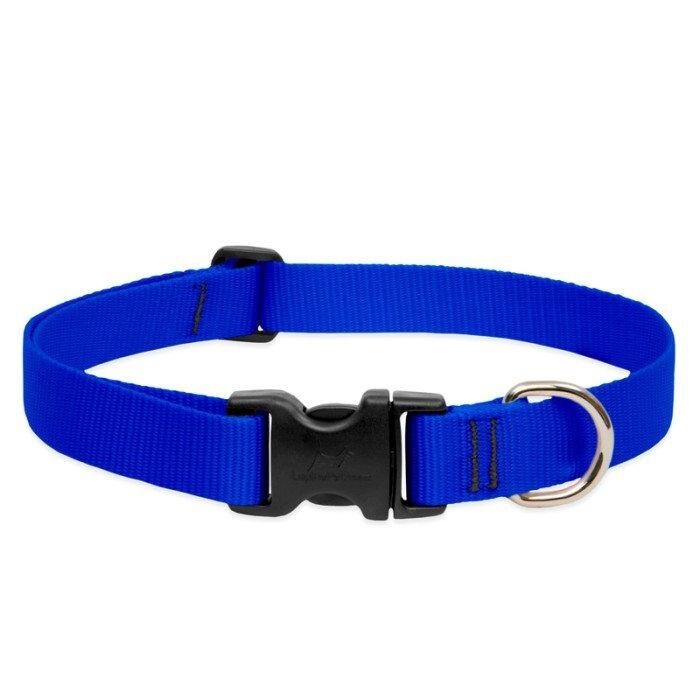 1" BLUE ADJ COLLAR 18-26"